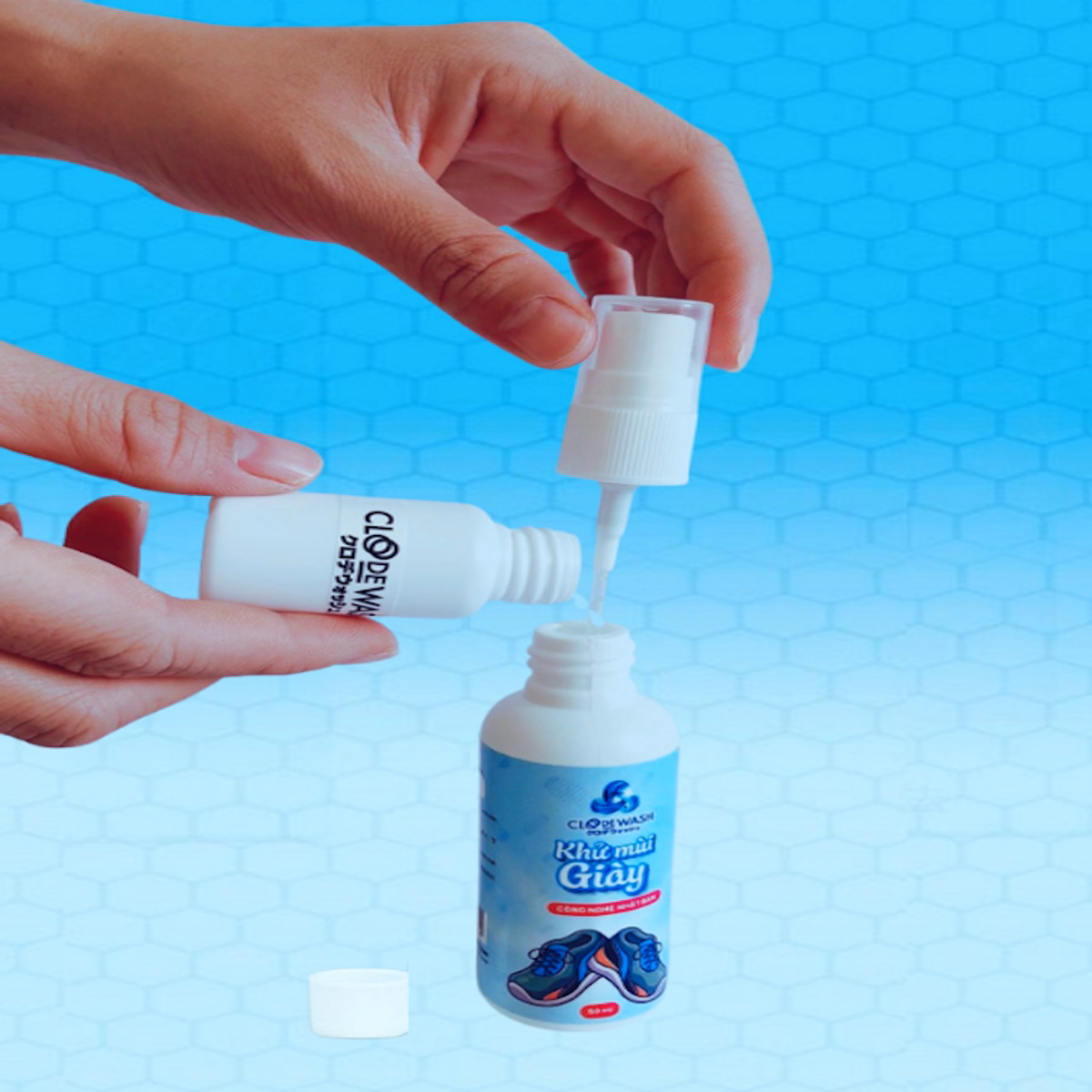 Chai Xịt Khử Mùi Giày 50Ml - Clodewash - Ảnh 3