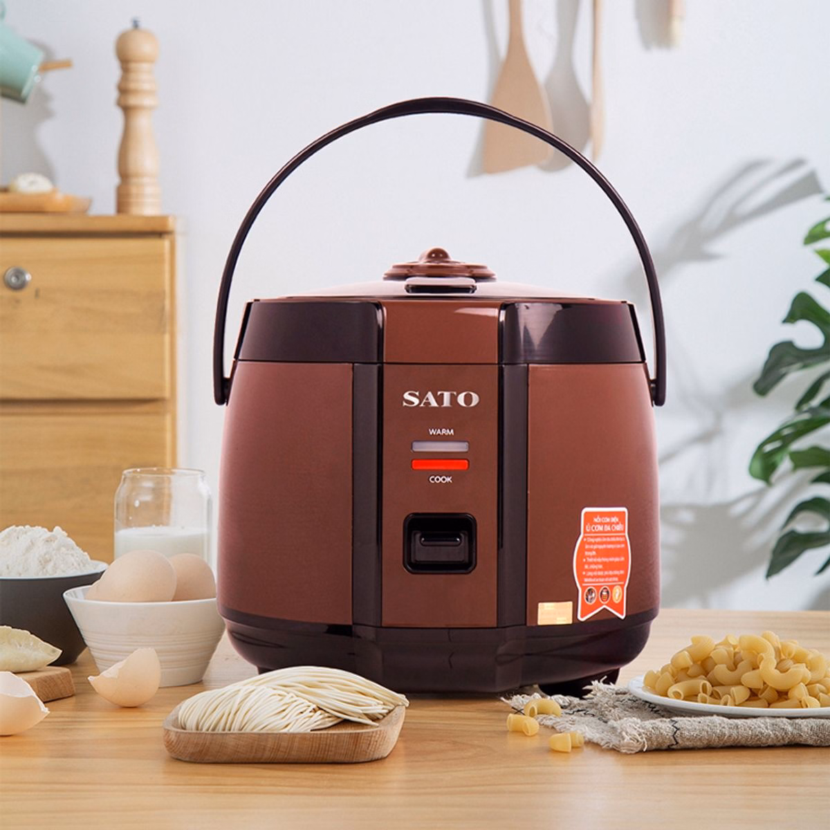 Nồi Cơm Điện Sato 18F051/18F052 1.8L - Ảnh 4
