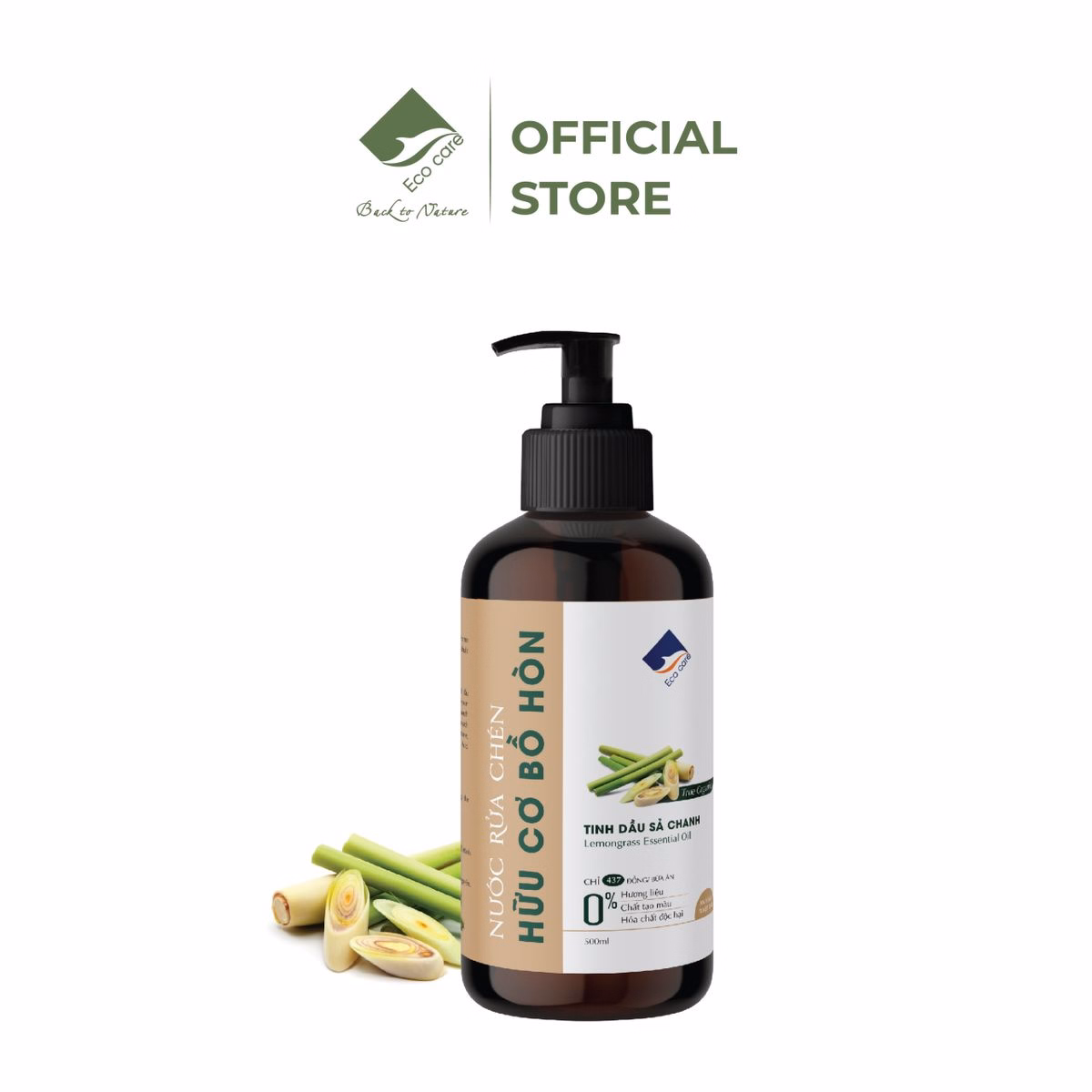 Nước Rửa Chén Hữu Cơ Bồ Hòn Tinh Dầu Tự Nhiên - Ecocare - Ảnh 13