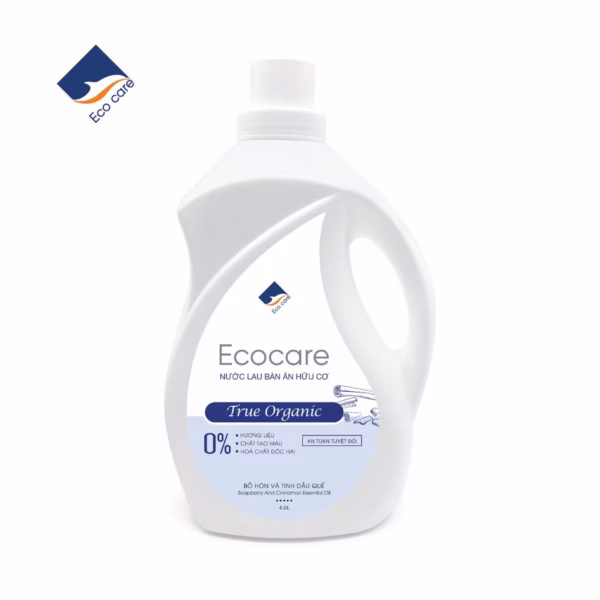Nước Lau Bàn Ăn Hữu Cơ Bồ Hòn - Ecocare - Ảnh 2