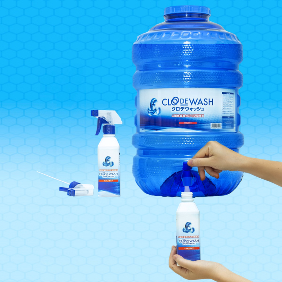 Dung Dịch Khử Mùi Đa Năng Tặng 2 Chai Xịt Rỗng 300Ml - Clodewash - Ảnh 15