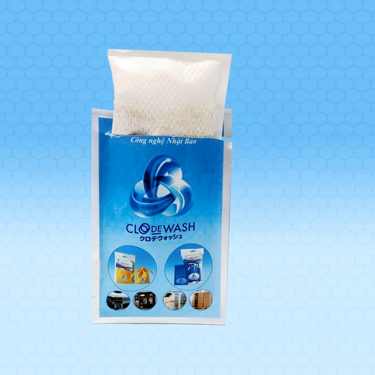 Gói Khử Mùi Đa Năng Công Nghệ Nhật Bản - Clodewash - Ảnh 5