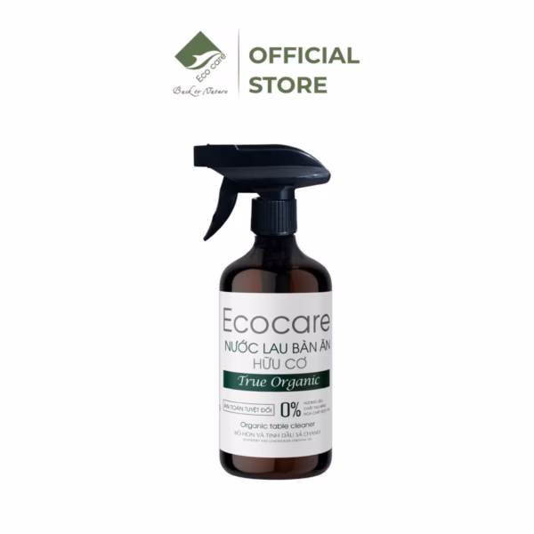 Nước Lau Bàn Ăn Hữu Cơ Bồ Hòn - Ecocare - Ảnh 3
