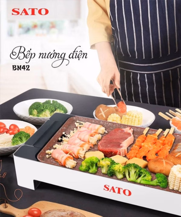 Bếp Nướng Điện Bn41/Bn42 - Sato - Ảnh 5