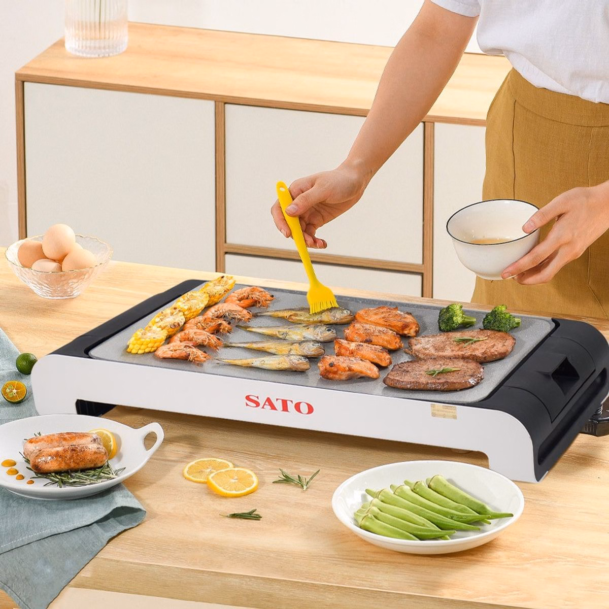 Bếp Nướng Điện Bn31/Bn32 - Sato - Ảnh 5