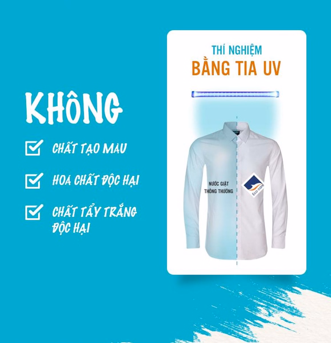 Nước Giặt Xả Hữu Cơ Bồ Hòn Tinh Dầu Hoa Bưởi - Ecocare - Ảnh 6