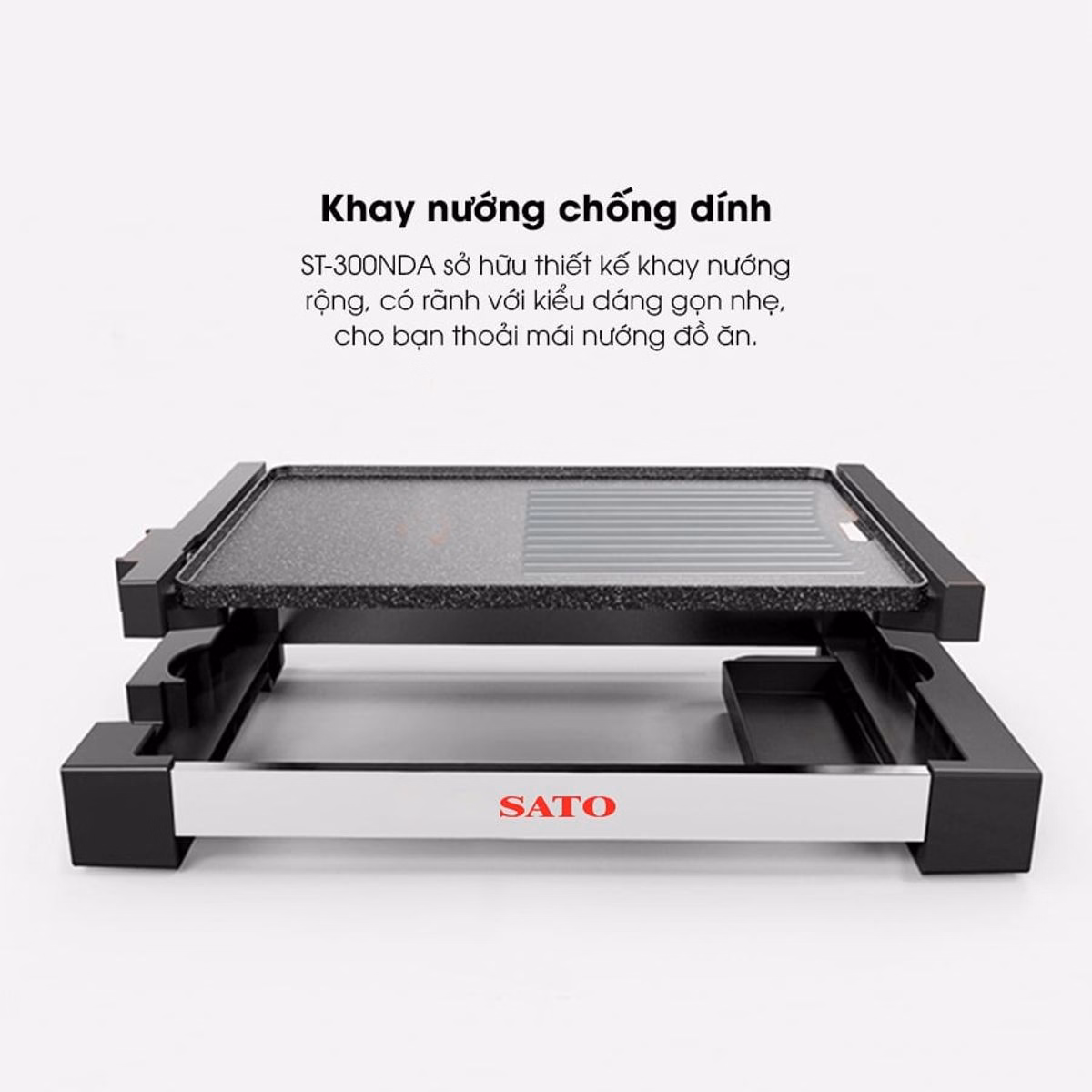Bếp Nướng Điện Sato Bn21 - Ảnh 2