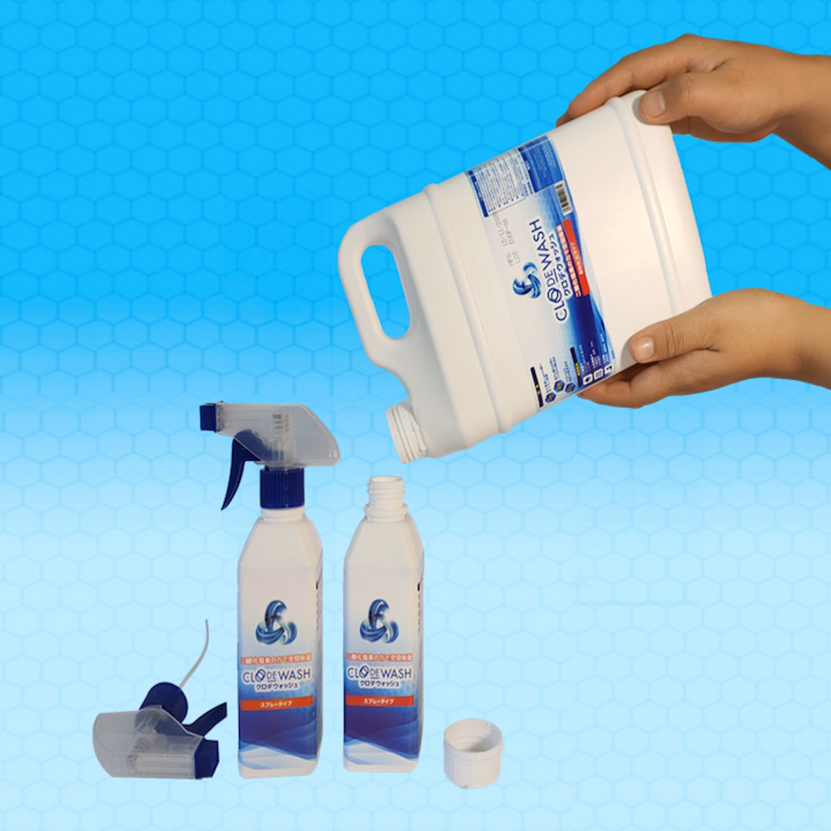 Dung Dịch Khử Mùi Đa Năng Tặng 2 Chai Xịt Rỗng 300Ml - Clodewash - Ảnh 4