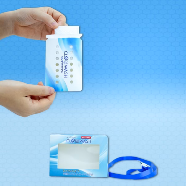 Thẻ Đeo Khử Mùi Đa Năng Công Nghệ Nhật Bản - Clodewash - Ảnh 2