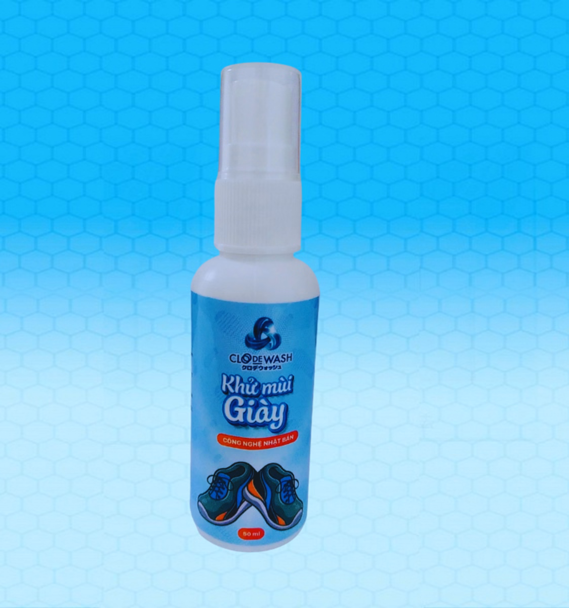 Chai Xịt Khử Mùi Giày 50Ml - Clodewash - Ảnh 2