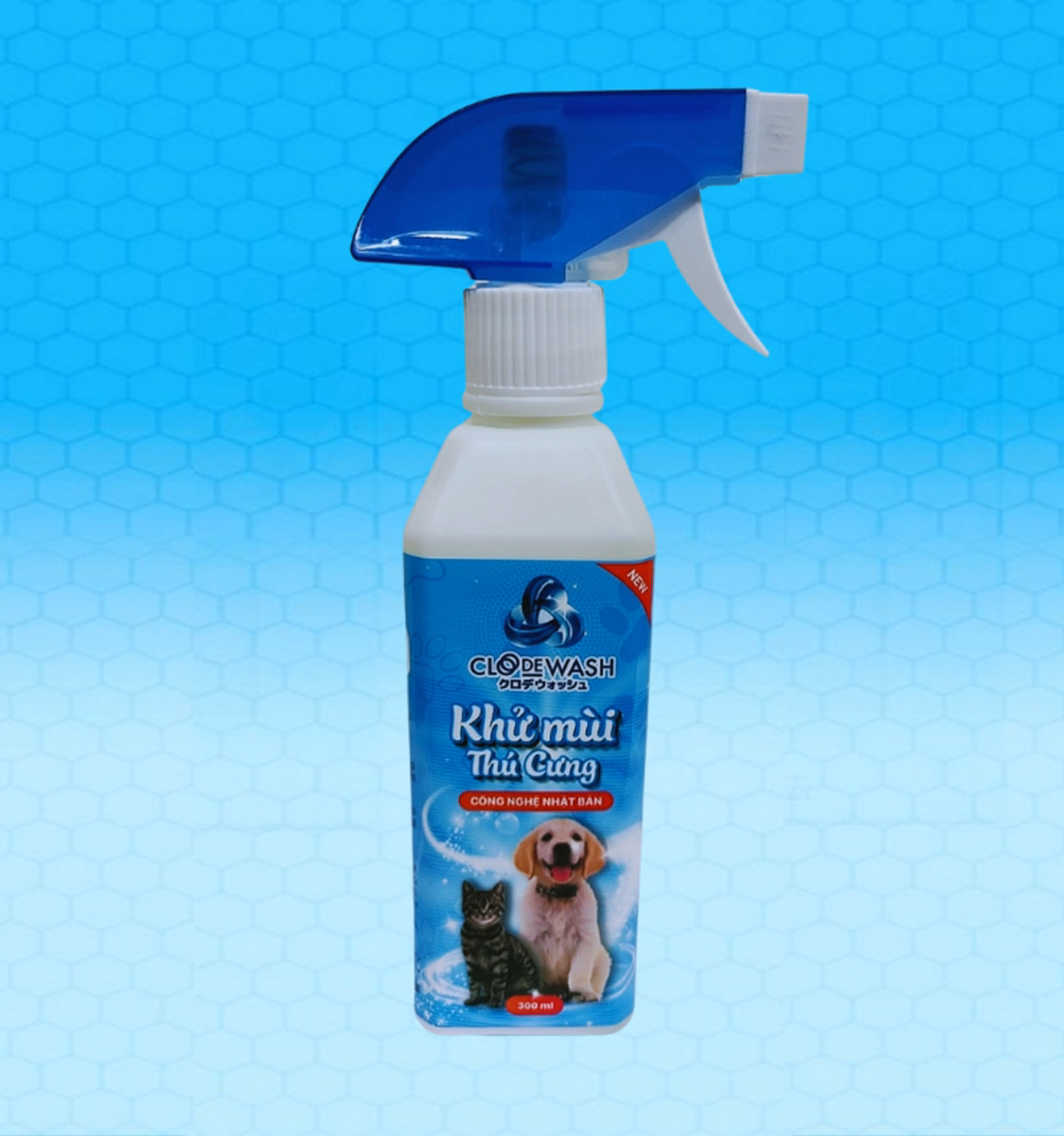 Chai Xịt Khử Mùi Thú Cưng 300Ml - Clodewash - Ảnh 2