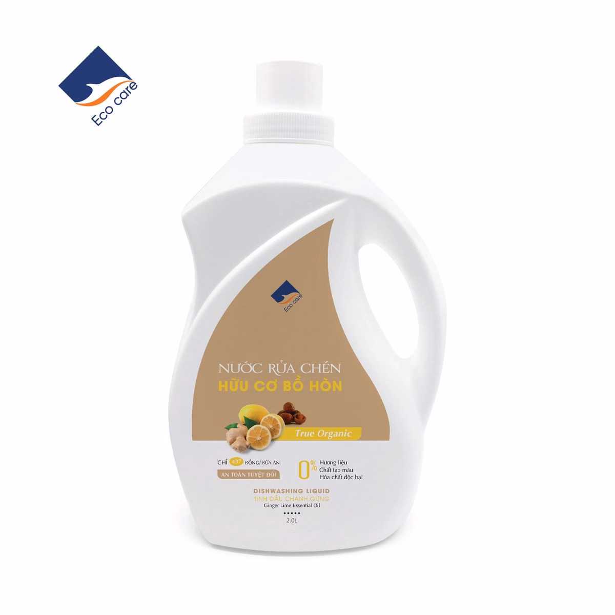 Nước Rửa Chén Hữu Cơ Bồ Hòn Tinh Dầu Tự Nhiên - Ecocare - Ảnh 7