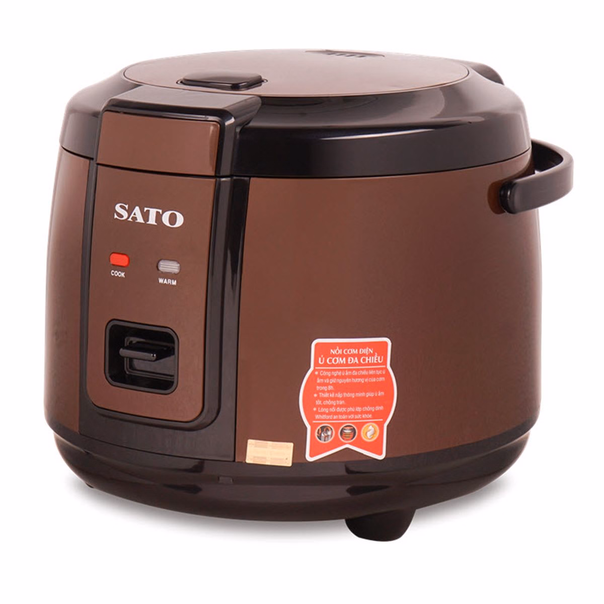 Nồi Cơm Điện Sato 18F051/18F052 1.8L - Ảnh 2